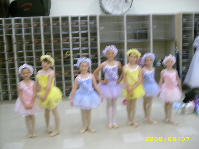 My first  dance recital at Ruth's Robics