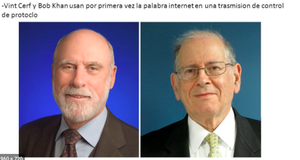 Nace el temino internet