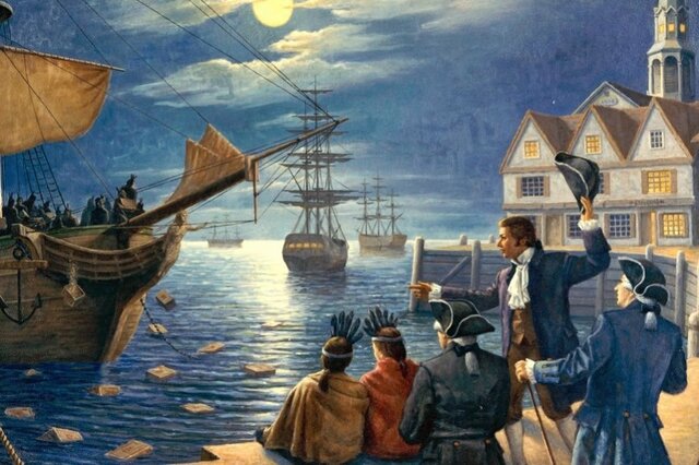 Boston tea party
