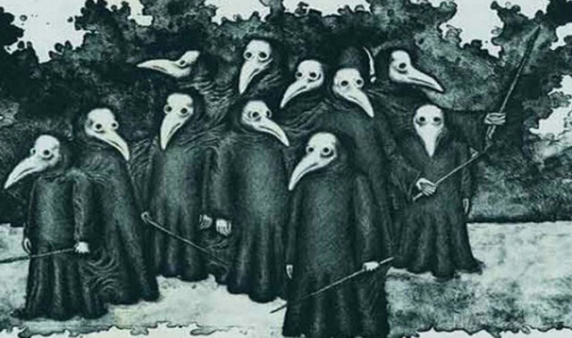 La "muerte negra" de 1347