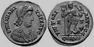 HONORIO (395-423): División del Imperio