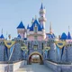 Sleeping beauty castle exterior 16x9