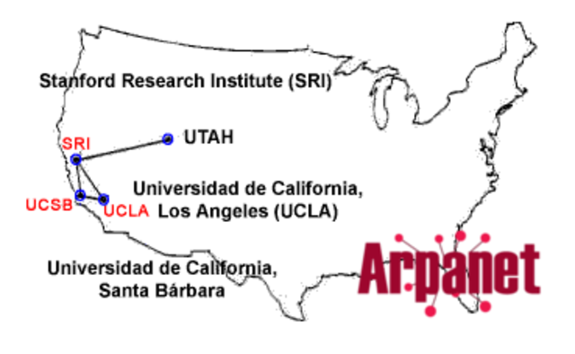 El 5 de diciembre de 1969 se establecía la primera interconexión de ARPANET.