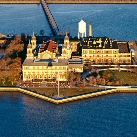Ellis Island Opens to Process Immigrants