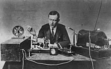 First International Radio broadcast