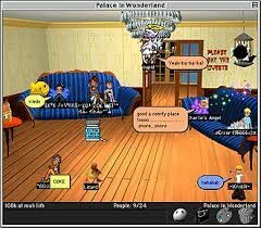 La sala de chat con The Palace