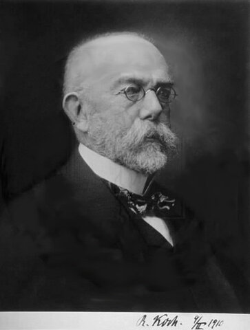 Robert Koch (1843-1910) Medico-Alemán