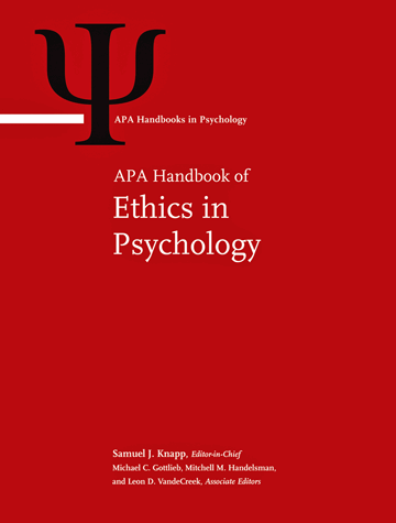 La APA publica Ethical Standards for Psychologists.