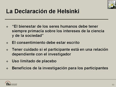 Declaración de Helsinki