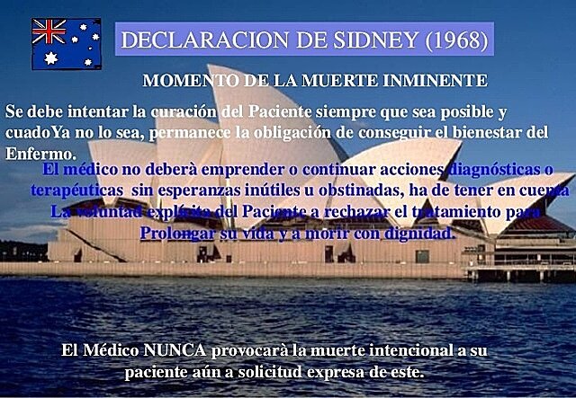 Declaración de Sydney de la Asociación Médica Mundial