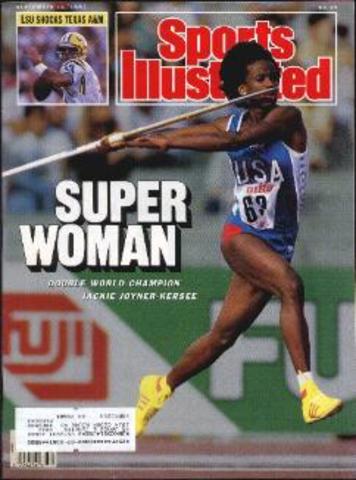 Voted Best Female Athlete of the 20th Century