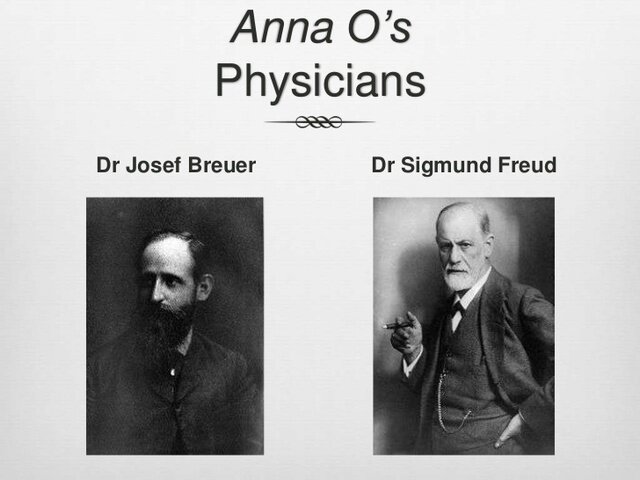 1895 Breuer y Freud publican sus Estudios sobre la histeria.