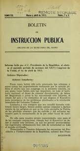 Boletín de Instrucción Pública