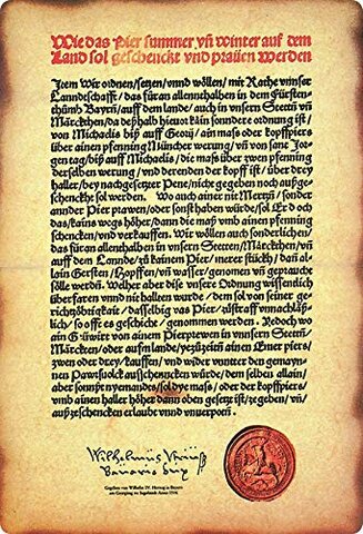 Ley de la pureza Bávara