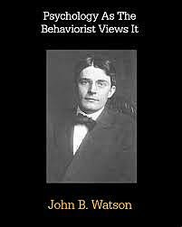1912 J.B. Watson publica "psicología vista por un conductista"