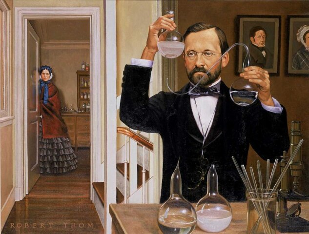 La generación espontanea y Pasteur