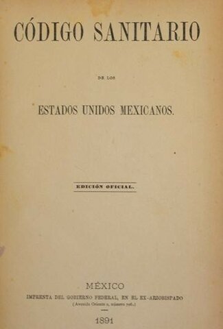 Primer código Sanitario