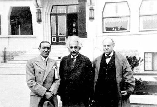 Einstein visita España