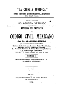 Proyecto de Código Civil.