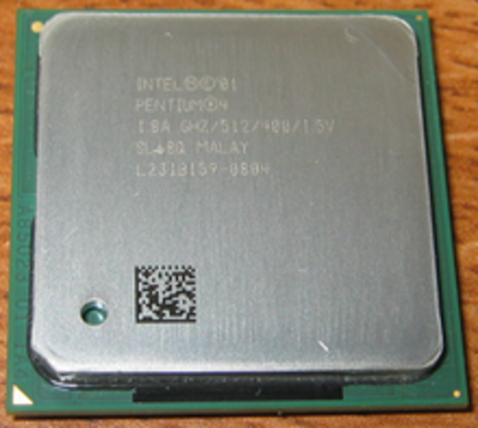 Intel Pentium 4 1800 на ядре Northwood