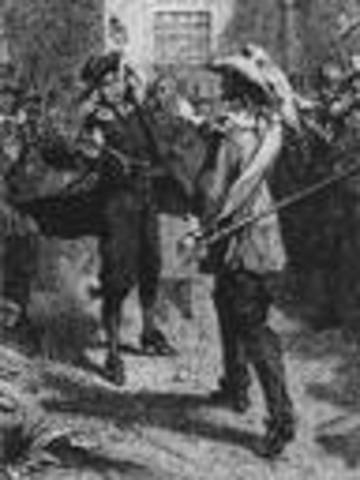 Bacon's Rebellion in 1676