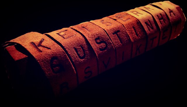 Bastón griego SCYTALE (Mensaje Cifrado)