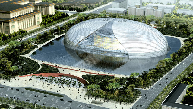 Gran Teatro Nacional de China – Pekín, China