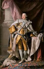 King George III comes to the throne in England