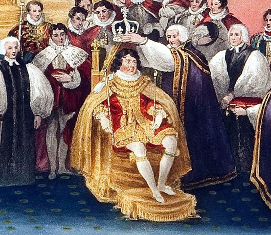 King George III comes to the throne in England