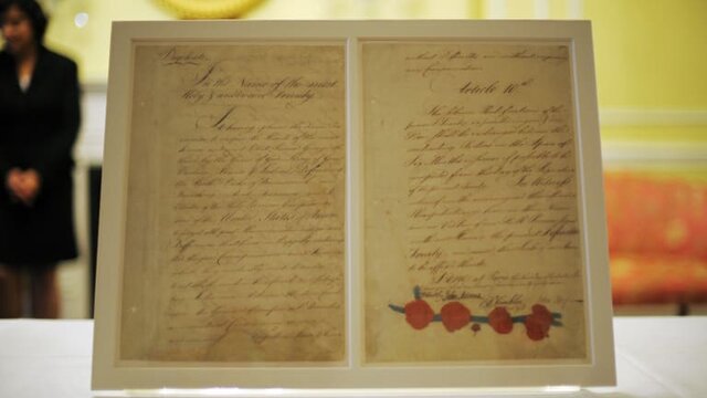 Signing of the Treaty of Paris