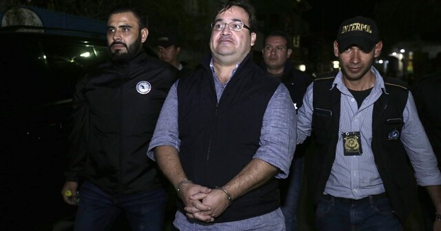 Capturan a Javier Duarte en Guatemala