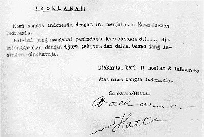 3. Perumusan Naskah Proklamasi Kemerdekaan Indonesia