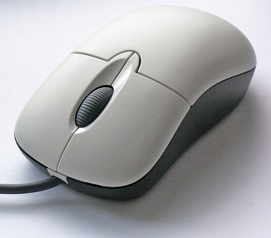 Computer Mouse invented by Rene Sommer and Douglas Engelbart