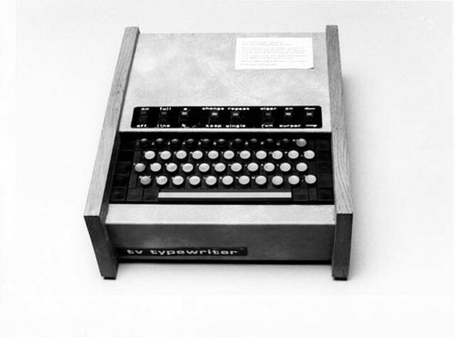The TV Typewriter