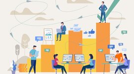 Timeline: Línea de tiempo en estilos de liderazgo, motivación y comunicación.
