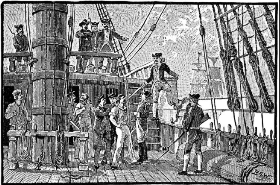 Impressment of sailor