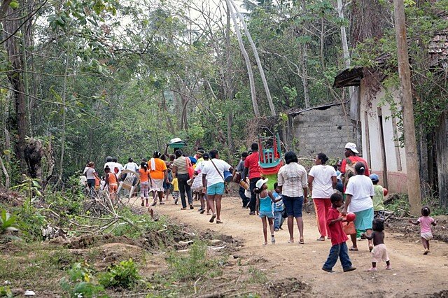 Sobre la población infantil en riesgo de desplazamiento