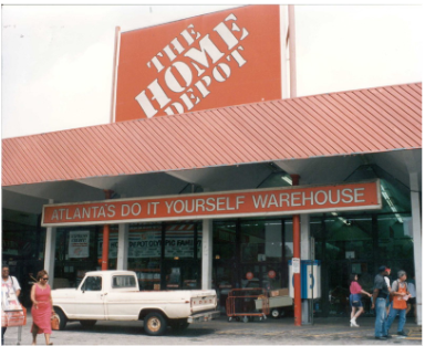 The first 2 Home Depot stores