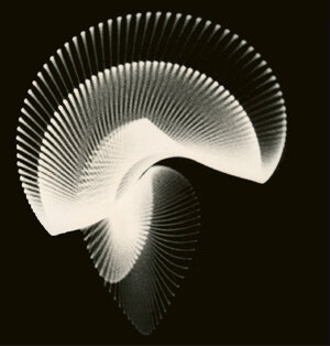 Ben Laposky crea las primeras imagenes en un osciloscopio