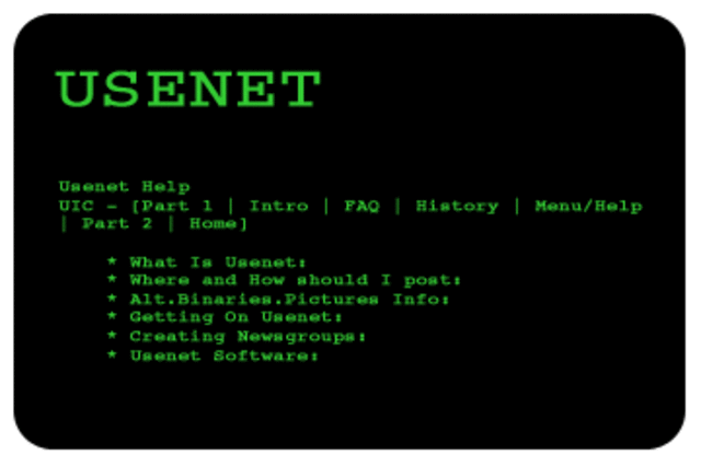 Creacion de USENET
