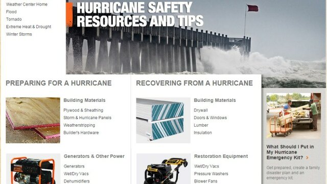 Nineth event of The Home Depot