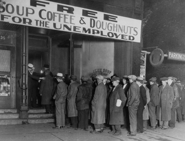 Edad Contemporánea: La Gran Depresión de 1929