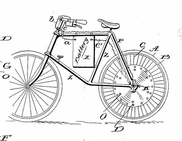 O americano Ogden Bolton Jr. inventa a bicicleta elétrica