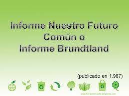 Informe BRUNDTLAND