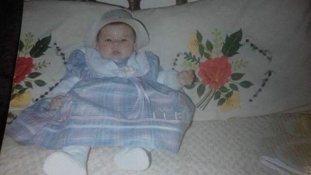 1  año de vida. Jessica Daniela Guzmán Soto