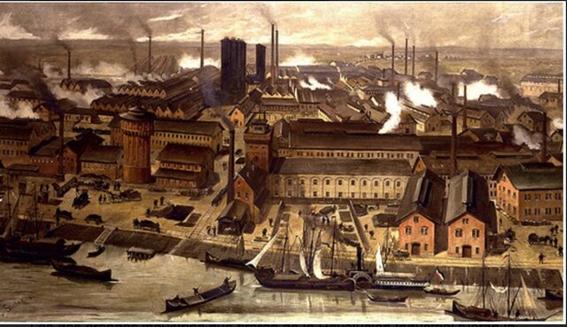 Revolución industrial México.