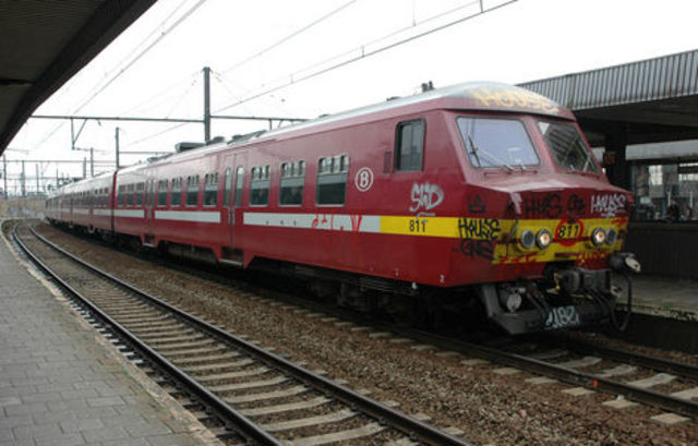De eerste elektrische trein