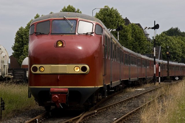 De eerste dieseltrein