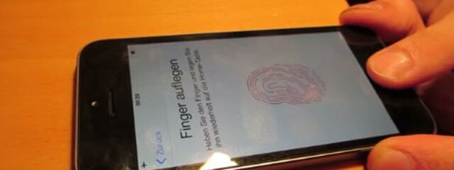 Iphone 5s: primeiro celular com impressão digital.