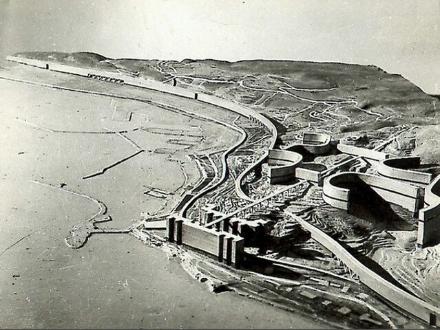 Proyecto de Le Corbusier para Fort l‟Empereur en su Plan de Argel